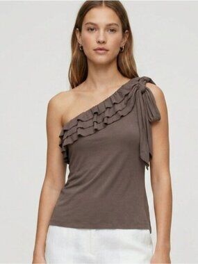 Morgan de Toi One Shoulder Top